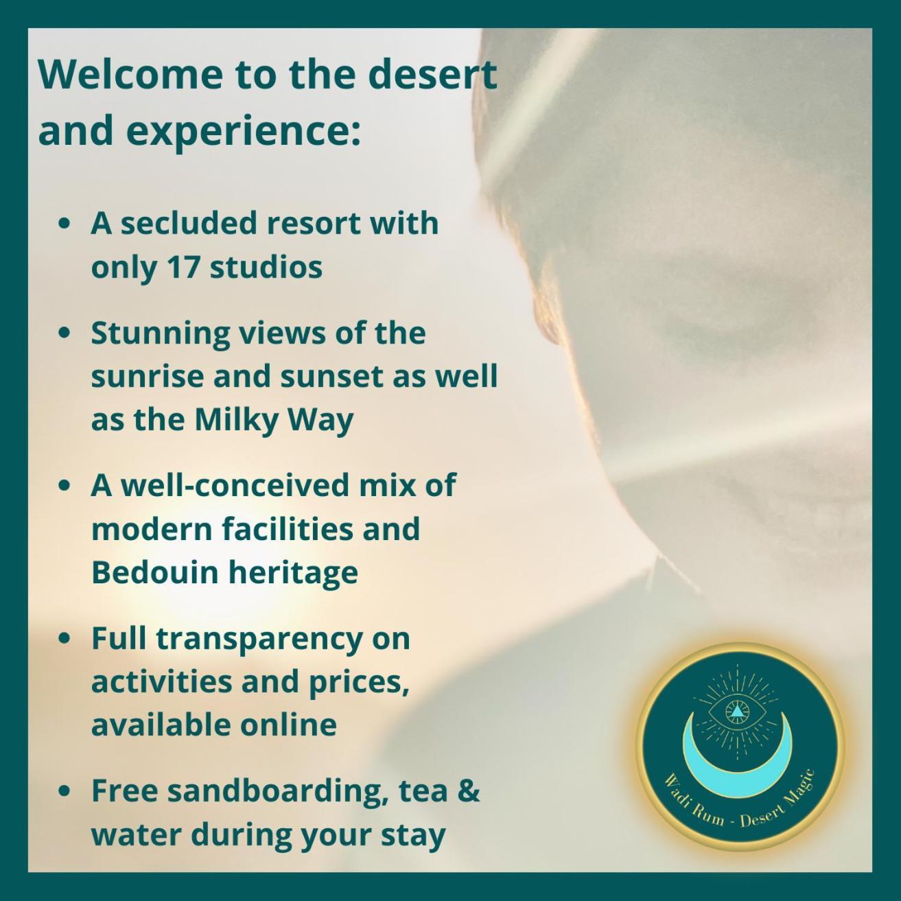 Desert Magic Camp & Resort Wadi Rum Eksteriør billede